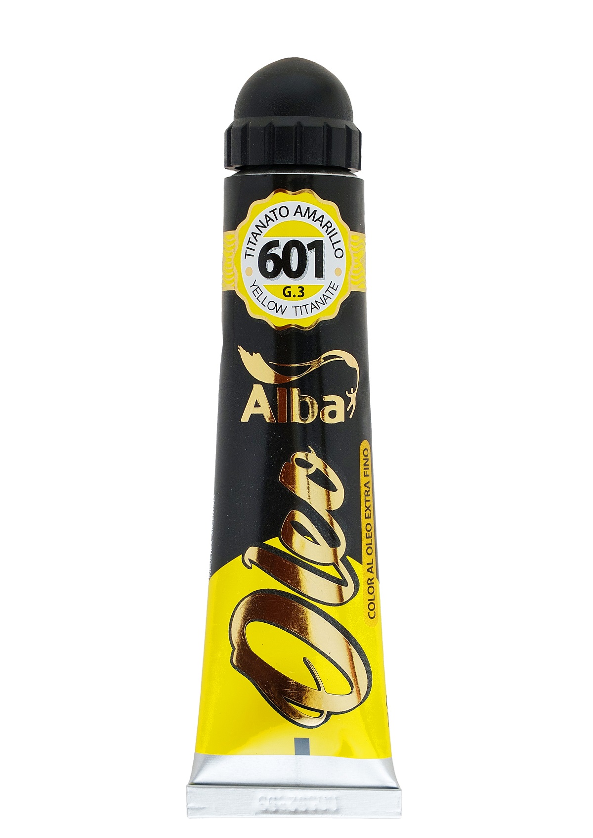 Oleo profesional alba 60 ml g3 601 titanato amarillo  - 60 ML - Alba Artística